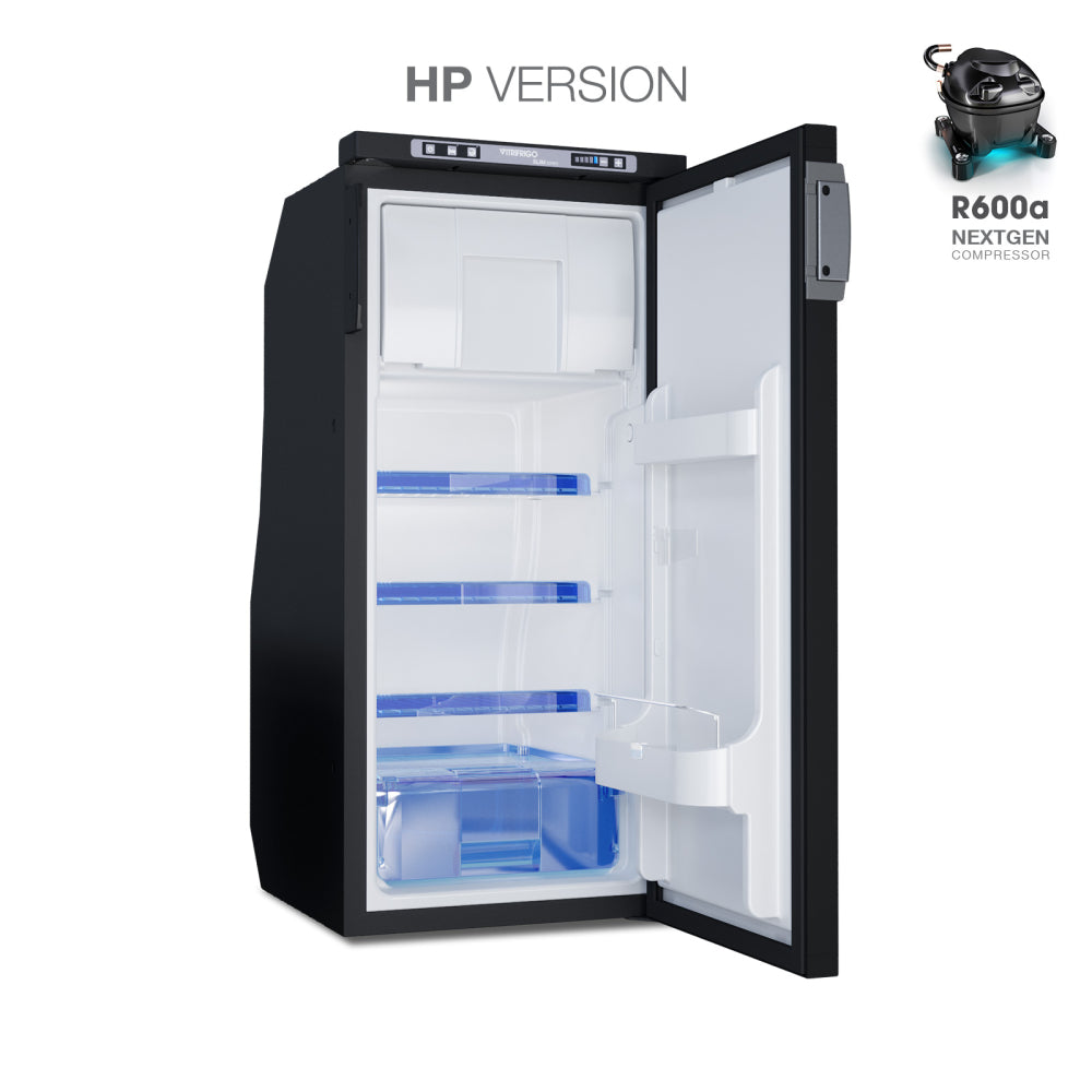 Vitrifrigo Grey Fridge-freezer, SLIM90 CHR HP