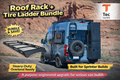 Sprinter Roof Rack + Tire Ladder Bundle