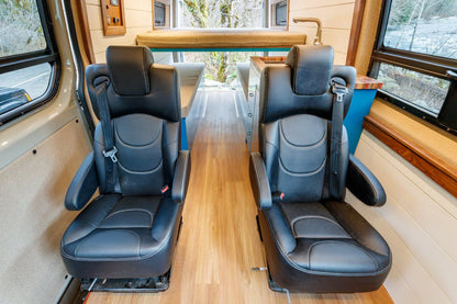 JMG Dual Swivel Captain Chairs for Sprinter / Transit Camper Van Conversions
