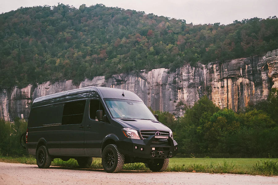 Mercedes Sprinter (2014-2018) Front Bumper With Bull Bar Tec Vanlife