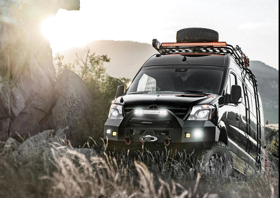 Mercedes Sprinter (2014-2018) Front Bumper With Bull Bar Tec Vanlife